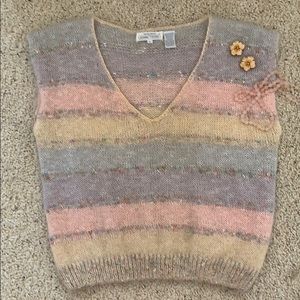 JEANNE PIERRE Sweater Vest
